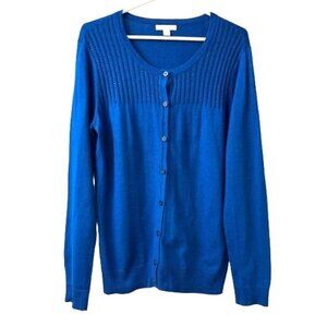 NWOT New York & Company Blue Cardigan